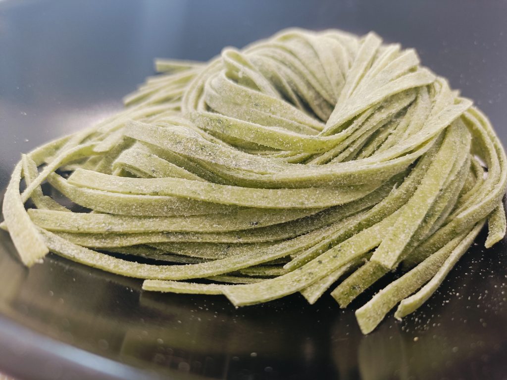 Pasta especial sabor espinaca